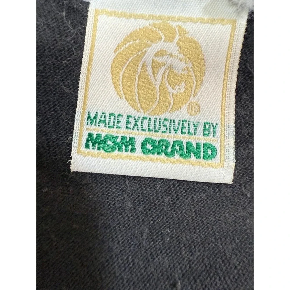 Vintage Mike Tyson vs Francois Botha‎ MGM Grand Boxing T-Shirt Black 1999 Promo